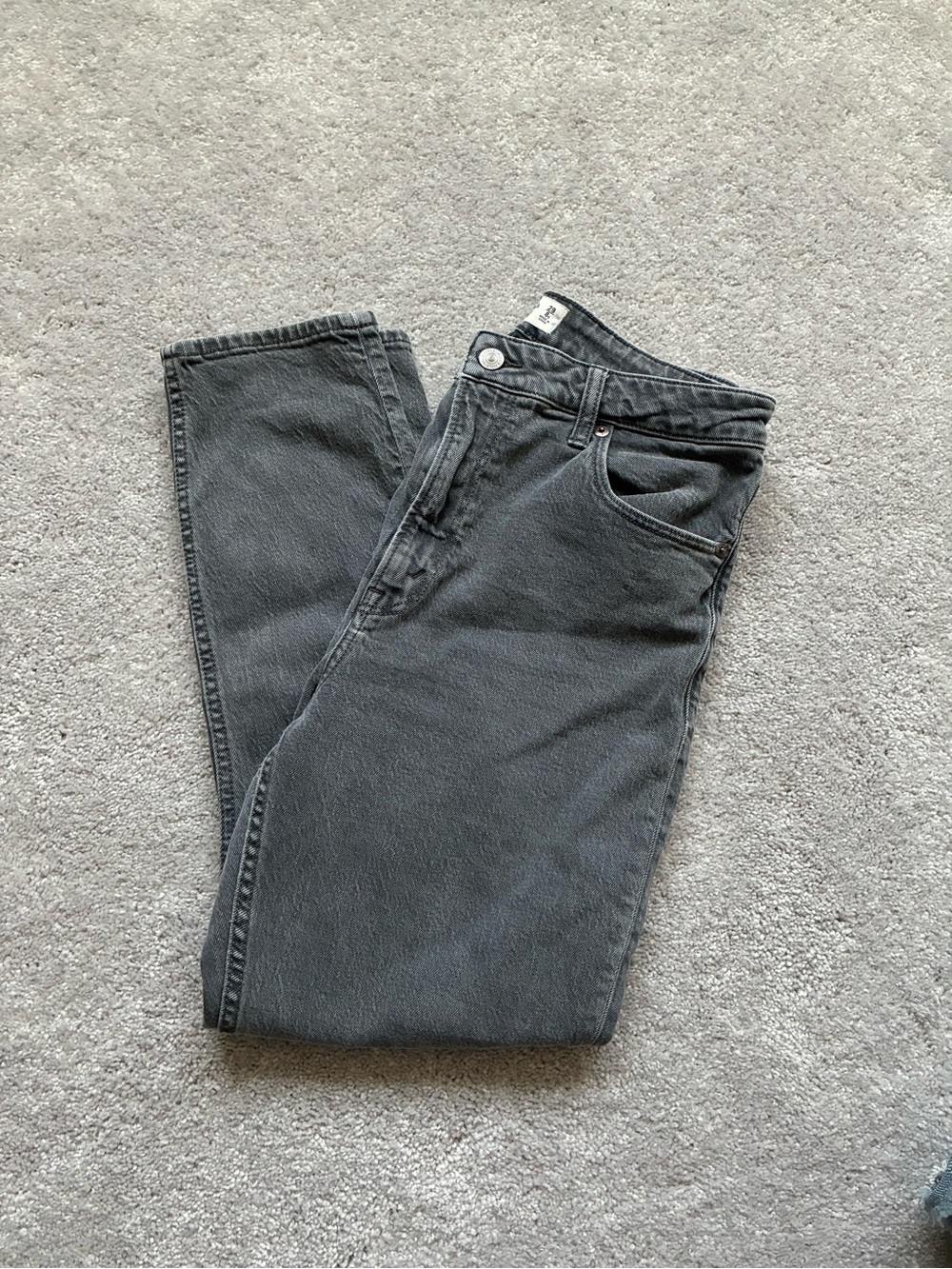 Abercrombie & Fitch High Rise Skinny Jeans 8 SHORT